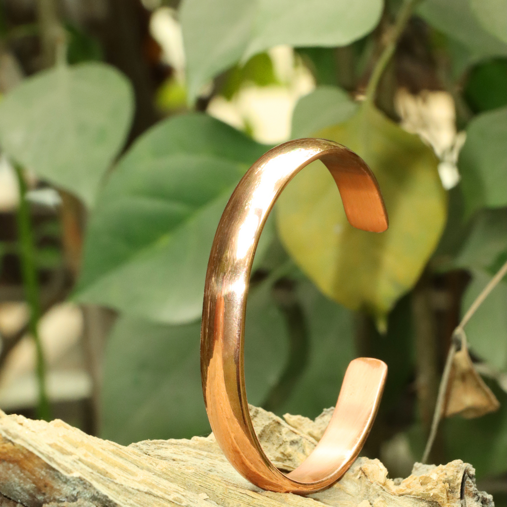 Pure Copper Bracelet for Men & Women - Adjustable Wellness Cuff